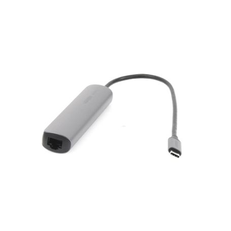 Hub Usbc (docking Station) 5 En 1  Ultra Delgado  2 Usba 3.1 A (5 Gbps)  Hdmi 4k60hz  Rj45 (gigabit Ethernet)  Usbc Pd Carga Ráp