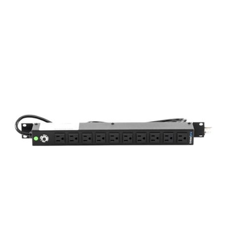 Tomacorriente Horizontal (pdu) De 10 Contactos (nema 515r) Rack 19 1ur. Voltaje Entrada/salida 120vca/15a