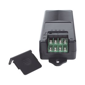 fuente de alimentación de 4 salidas de 11  15 vcc  5 amper   voltaje de entrada 110 240 vac  fusible termico ptc integrado para