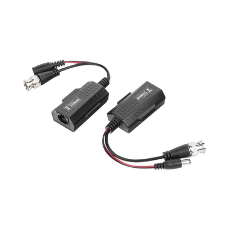 Kit De Transceptores Activos Con Conector Para Alimentación (12v/24vcc/ac) Turbohd Para Aplicaciones De Video Por Utp Cat5e/6 En Kit De Transceptores Activos Con Conector Para Alimentación (12v/24vcc/ac) Turbohd Para Aplicaciones De Video Por Utp Cat5e/6 En
