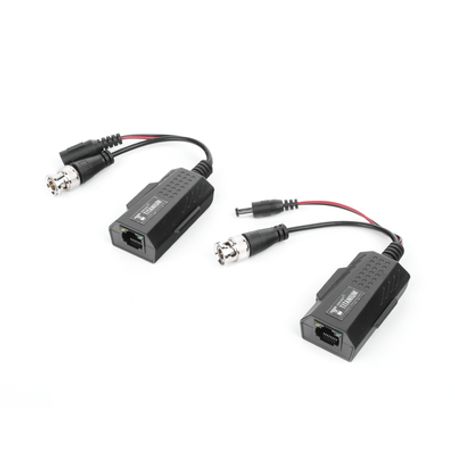 Kit De Transceptores Activos Con Conector Para Alimentación (12v/24vcc/ac) Turbohd Para Aplicaciones De Video Por Utp Cat5e/6 En Kit De Transceptores Activos Con Conector Para Alimentación (12v/24vcc/ac) Turbohd Para Aplicaciones De Video Por Utp Cat5e/6 En