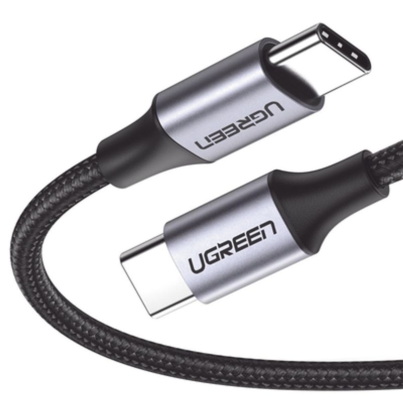 Cable Usbc A Usbc  1 Metro  Transferencia De Datos De 480 Mbps  Carga Rápida De Hasta 60w  Qc 4.0/3.0/2.0  Pd3.0  Fpc  Afc  Prot