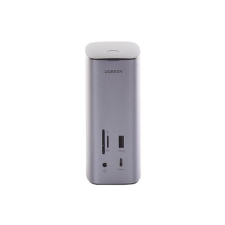 Hub Usbc (docking Revodok Pro) 12 En 1  2 Usba 3.0  1 Usbc Pd Carga 100w  1 Usba 3.1  1 Usbc 3.1  Hdmi 4k  Hdmi 8k Ultra Hd  Dis