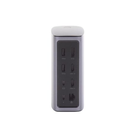 Hub Usbc (docking Revodok Pro) 12 En 1  2 Usba 3.0  1 Usbc Pd Carga 100w  1 Usba 3.1  1 Usbc 3.1  Hdmi 4k  Hdmi 8k Ultra Hd  Dis