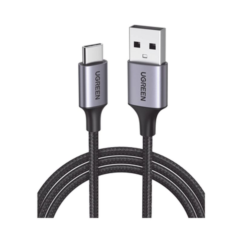 Cable Usba A Usbc  2 Metros  Transferencia De Datos De 480 Mbps  Carga Rápida  Qc 4.0/3.0/2.0  Fpc  Afc  Protección Integrada  C