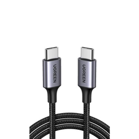 Cable Usbc A Usbc  2 Metros  Transferencia De Datos De 480 Mbps  Carga Rápida De Hasta 60w  Qc 4.0/3.0/2.0  Pd3.0  Fpc  Afc  Pro