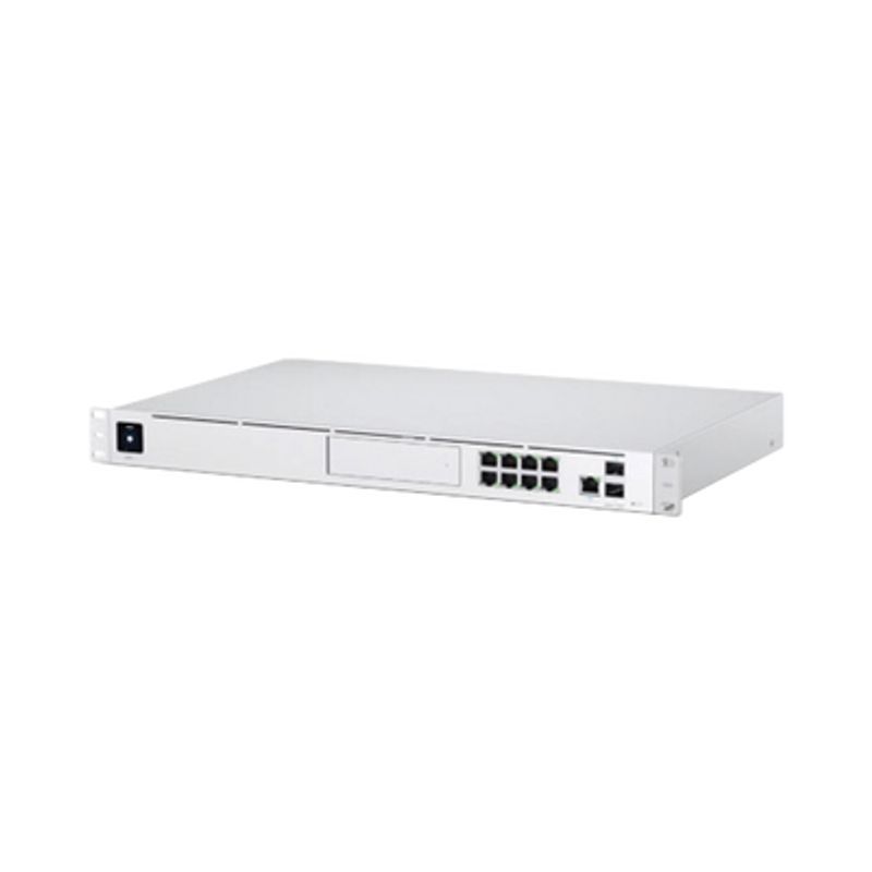 Unifi Os Console Dream Machine Pro Con 1 Puerto Wan Gigabit Rj45 1 Puerto Wan 10g Sfp / 8 Puertos Lan Gigabit Rj45 Y Una Bahia D