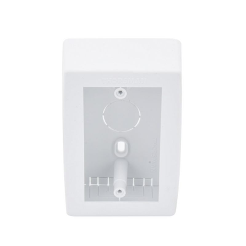 Caja De Registro Universal Color Blanco De Pvc Auto Extinguible (790202001) 