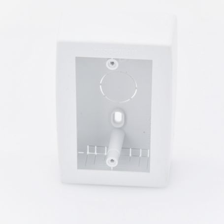 Caja De Registro Universal Color Blanco De Pvc Auto Extinguible (790202001) 
