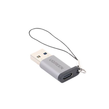 Adaptador Usb 3.0 Macho A Usbc 3.1 Tipo C Hembra Carga Y Sincronización De Datos  Admite Corriente De 3a  Transferencia De Hasta