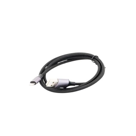 Cable Usba A Lightning  1 Metro  Certificado Mfi  Carga Rápida 5v/2.4 A  480 Mbps  Conector C94  Adecuado Para Iphone Ipad Y Ipo