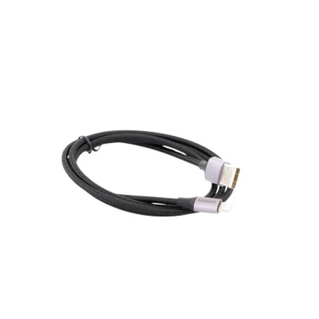 Cable Usba A Lightning  1 Metro  Certificado Mfi  Carga Rápida 5v/2.4 A  480 Mbps  Conector C94  Adecuado Para Iphone Ipad Y Ipo