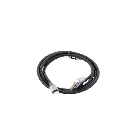 Cable Usba A Lightning  1 Metro  Certificado Mfi  Carga Rápida 5v/2.4 A  480 Mbps  Conector C94  Adecuado Para Iphone Ipad Y Ipo