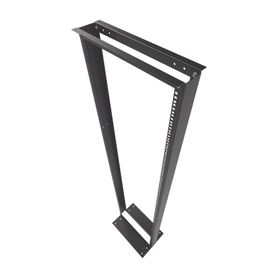 rack de 2 postes estándar 19 45 unidades fabricado en acero base l para anclar a piso71597