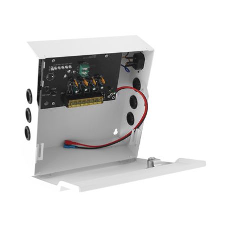 Fuente De Poder Profesional De 12 Vcc  4 A / Soporta 4 Cámaras / Capacidad De Bateria De Respaldo (no Incluida) / Voltaje De Ent