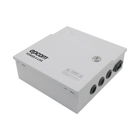 fuente de poder profesional de 12 vcc  4 a  soporta 4 cámaras  capacidad de bateria de respaldo no incluida  voltaje de entrada