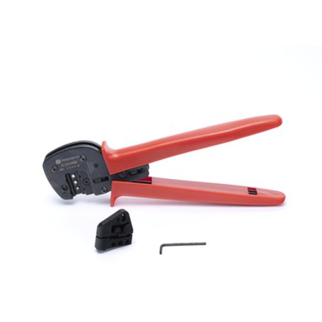 Pinza Para Ponchar / Crimpar Terminales De Conectores Mc4 Para Paneles Solares.
