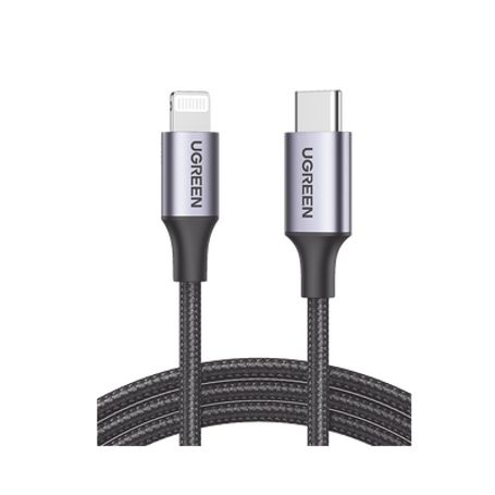 cable usbc a lightning  1 metro  certificado mfi  carga rápida 60w  480 mbps  conector c94  adecuado para iphone ipad y ipod  p