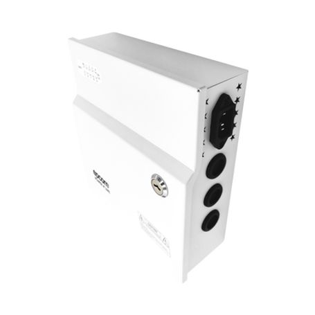  Fuente De Poder Con Ajuste De Voltaje De 11 15 Vcc / 10 A / 9 Salidas / Capacidad De Bateria De Respaldo / Requiere Bateria / V