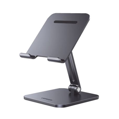 soporte de aluminio para ipad  tablet  plegable angulo ajustable de 180° y 270°  base antideslizante  protección  de silicona  