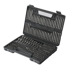 juego de 208 puntas para taladro entrada hexagonal 14 incluye estuche204965