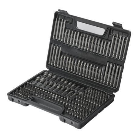 juego de 208 puntas para taladro entrada hexagonal 14 incluye estuche204965