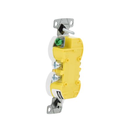 Contacto Duplex 15a 125v/ 2 Polos 3 Hilos/ Nema 515r/ Color Blanco.