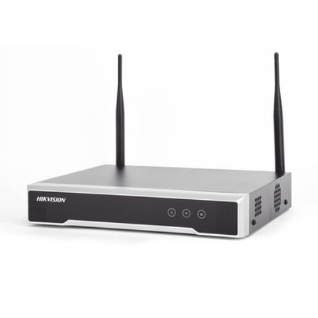 Nvr 4 Megapixel / 8 Canales Ip / 1 Bahia De Disco Duro / 2 Antenas Wifi / Salida De Video Full Hd