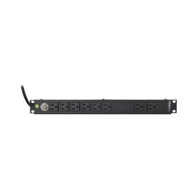 tomacorriente horizontal pdu de 8 contactos nema 515r rack 19 1ur voltaje entradasalida 120vca15a78561