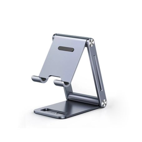 Soporte Para Teléfono Celular De Aluminio  Angulo Ajustable  Amplia Compatibilidad Con Dispositivos De 4.7 A 7.9  Antideslizante