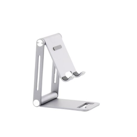 Soporte Para Teléfono Celular De Aluminio  Angulo Ajustable  Amplia Compatibilidad Con Dispositivos De 4.7 A 7.9  Antideslizante