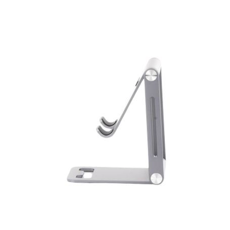 Soporte Para Teléfono Celular De Aluminio  Angulo Ajustable  Amplia Compatibilidad Con Dispositivos De 4.7 A 7.9  Antideslizante