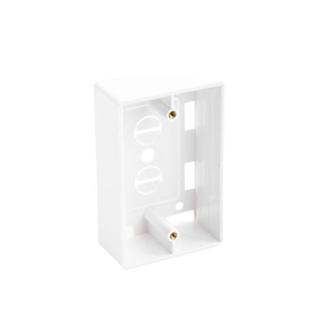 Caja De Pared Universal Color Blanco Para Montaje Con Placas De Pared 
