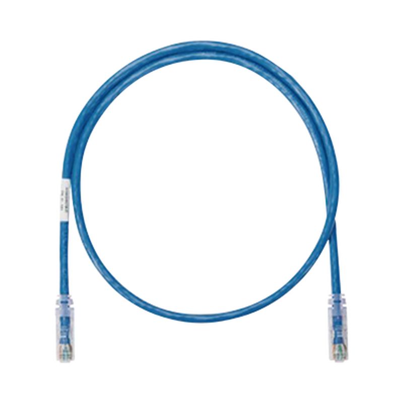 Cable De Parcheo Utp Categoria 6 Con Plug Modular En Cada Extremo  1 M.  Azul