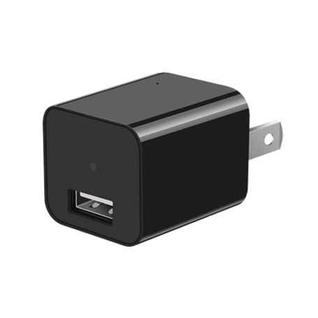 Cámara Oculta En Cargador De Pared (spyce Camera) / Memoria De 8gb / Resolución 2 Megapixel (1080p) / Grabación Continua O Por M