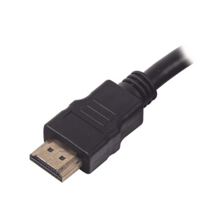 Cable Hdmi De 1 Metro (high Speed) / Resolución 4k / Soporta Canal De Retorno De Audio (arc)/ Soporta 3d / Blindado Para Reducir