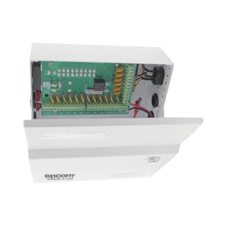 Fuente De Poder Profesional De 12 Vcc  20 A / Soporta 18 Cámaras / Capacidad De Bateria De Respaldo (no Incluida) / Voltaje De E