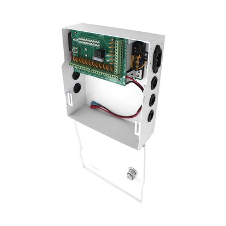 Fuente De Poder Profesional De 12 Vcc  20 A / Soporta 18 Cámaras / Capacidad De Bateria De Respaldo (no Incluida) / Voltaje De E