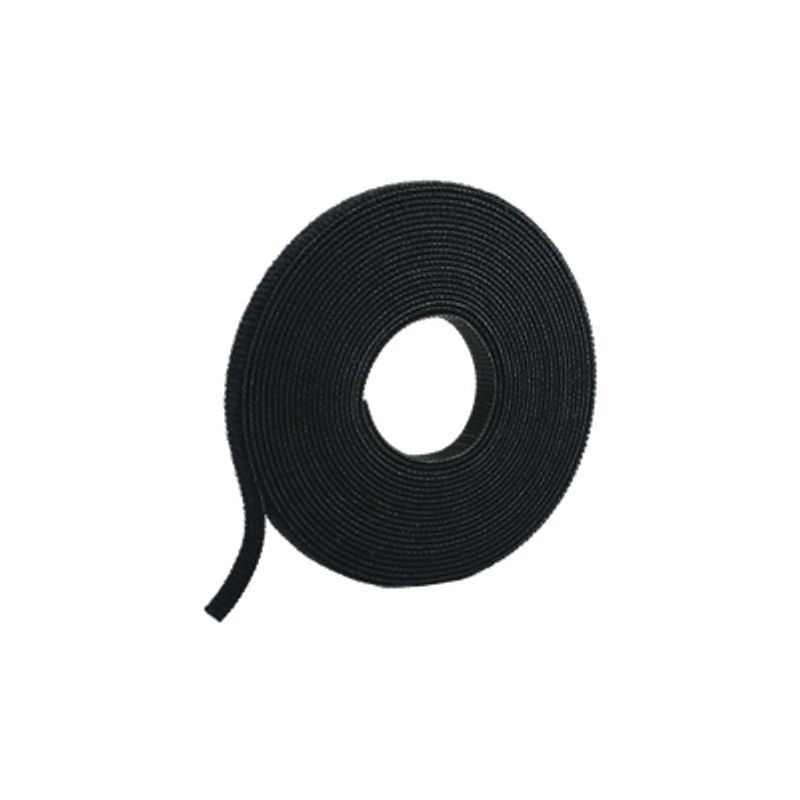 Rollo De Cinta De Contacto De 75 Pies (22.9m) De Largo 19.1 Mm De Ancho Color Negro Rollo De Cinta De Contacto De 75 Pies (22.9m) De Largo 19.1 Mm De Ancho Color Negro