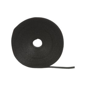 rollo de cinta de contacto de 75 pies 229m de largo 191 mm de ancho color negro141365