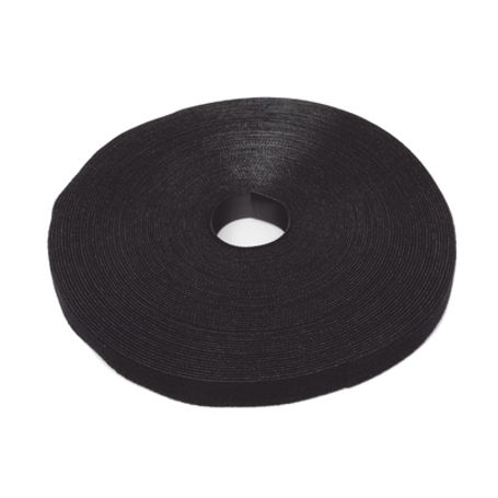 Rollo De Cinta De Contacto De 75 Pies (22.9m) De Largo 19.1 Mm De Ancho Color Negro Rollo De Cinta De Contacto De 75 Pies (22.9m) De Largo 19.1 Mm De Ancho Color Negro