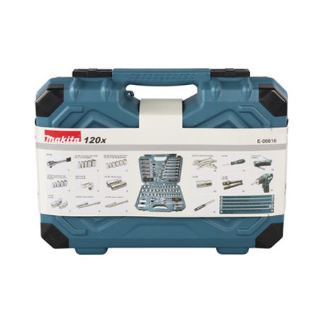 Juego De Herramientas Manuales Con 120 Piezas