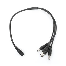 cable con conector jack hembra de 35 mm con 4 salidas de jack macho divisor de energia   tipo pulpo  4 conectores macho  1 cone