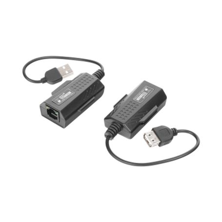 kit extensor usb por cable utp cat 5  5e  6 para distancias de hasta 50 metros  versión 20 71871