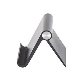 soporte de escritorio  para teléfono celular  ajustable de 0° a 100°  goma antiaranazos  antideslizante  amplia compatibilidad 