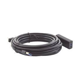 cable de extensión activo usb 30 con puerto de alimentación micro usb  5 metros  usb 30 a 5gbps  no requiere controlador  ideal