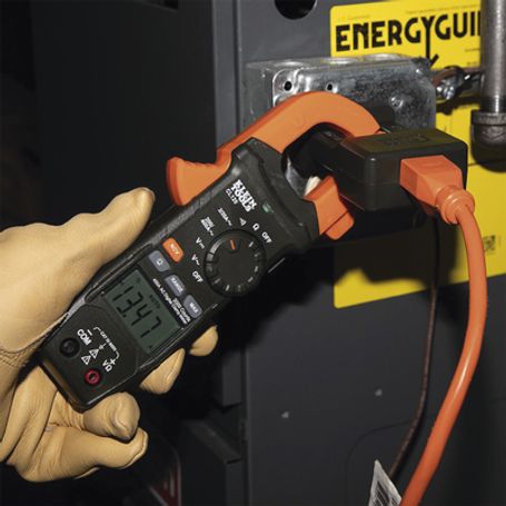 Amperimetro Digital De Gancho De Rango Automático De 400 A Ca.