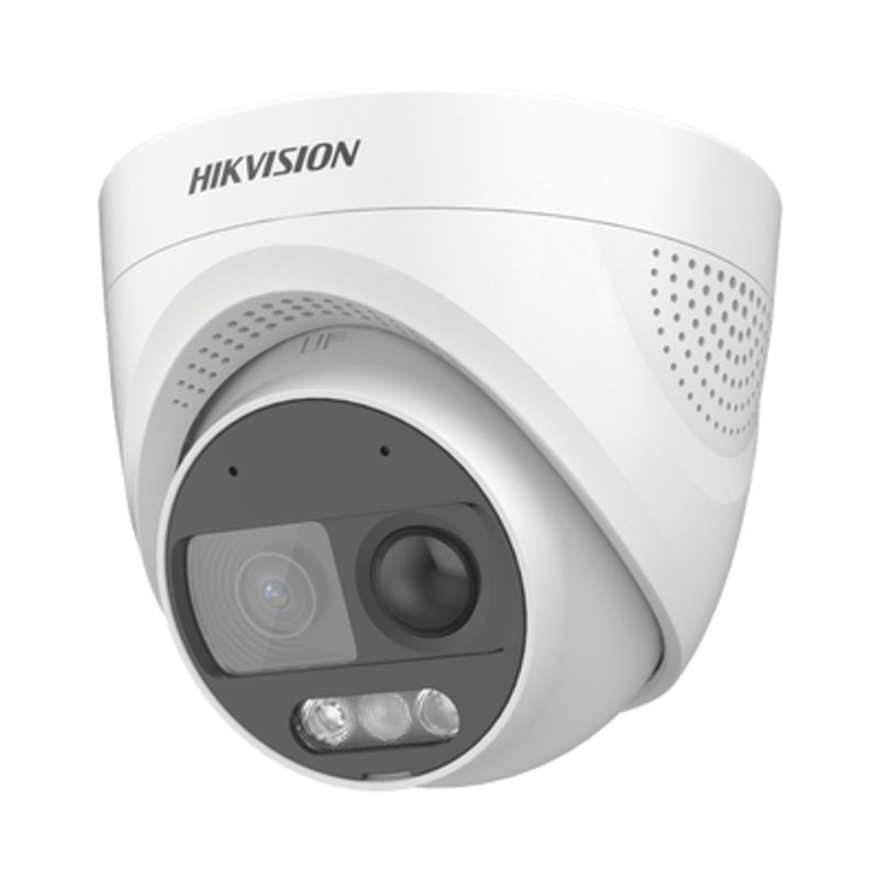 Turret Turbohd 2 Megapixeles (1080p) / Imagen A Color 24/7 / Lente 2.8 Mm / Luz Blanca 20 Mts / Exterior Ip67 / Wdr 130db / Sens