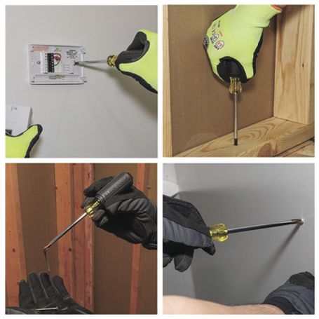 Juego De Desarmadores De Punta Plana Y Phillips (7 Piezas).