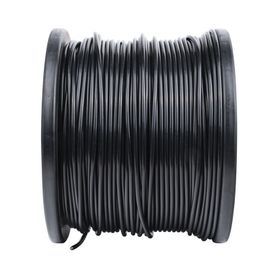 bobina de 1000 ft  305 m  cat5e con gel para exterior color negro para aplicaciones en sistemas de redes de datos y cableado es